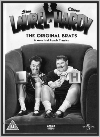 LAUREL AND HARDY - BRATS - A TRIBUTE TO THE BOYS - HINTER SCHLOSS - THUNDERING FLEAS - FLUTTERING HEARTS - RARE DVD