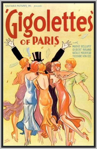 GIGOLETTES OF PARIS - COLORIZED - 1933 - GILBERT ROLLAND - RARE DVD