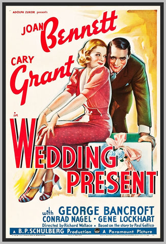 WEDDING PRESENT - COLORIZED - 1936 - CARY GRANT - RARE DVD