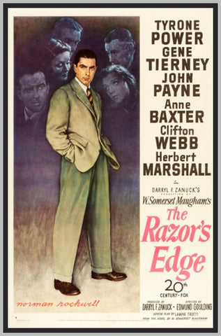 THE RAZOR'S EDGE - COLORIZED - 1946 - TYRONE POWER - RARE DVD