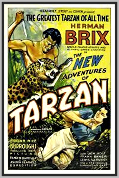 THE NEW ADVENTURES OF TARZAN - 1935 - BRUCE BENNETT - COLORIZED - RARE ...