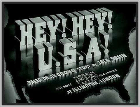 HEY! HEY! USA - 1938 - WILL HAY - RARE DVD