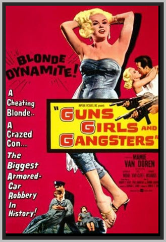 GUNS, GIRLS AND GANGSTERS - COLORIZED - 1959 - LEE VAN CLEEF - RARE DVD