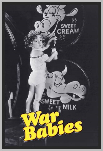 WAR BABIES - 1932 - SHIRLEY TEMPLE - RARE DVD