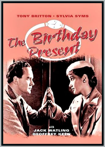 THE BIRTHDAY PRESENT - 1957 - COLORIZED - TONY BRITTON - RARE DVD