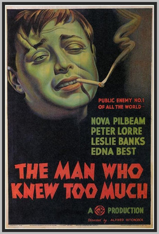 THE MAN WHO KNEW TOO MUCH - 1934 - COLORIZED - 1934 - LESLIE BANKS - RARE DVD