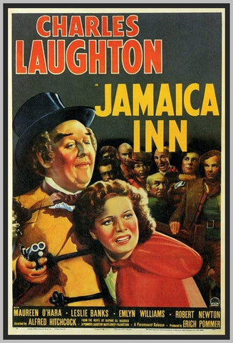 JAMAICA INN - 1939 - COLORIZED - MAUREEN O'HARA - RARE DVD