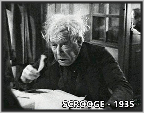 SCROOGE - 1935 - SEYMOUR HICKS - RARE DVD