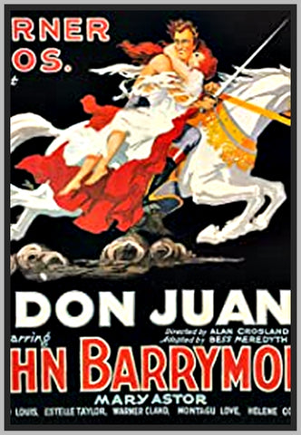 DON JUAN - SILENT - COLORIZED - 1926 - JANE WINTON - RARE DVD