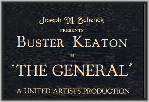 BUSTER KEATON: THE GENERAL - 1926 - COLORIZED - RARE DVD