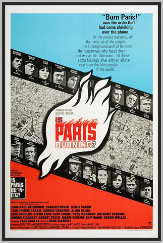 IS PARIS BURNING? - COLORIZED - 1966 - LESLIE CARON - RARE DVD