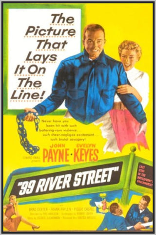 99 RIVER STREET - COLORIZED - 1953 - JOHN PAYNE - RARE DVD