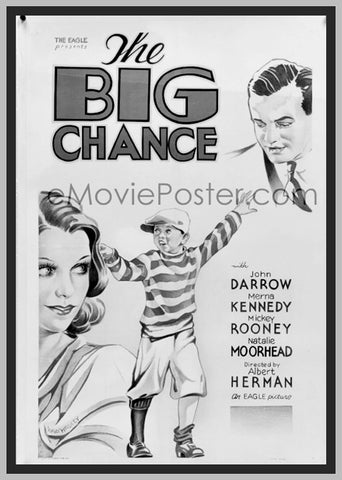 THE BIG CHANCE (1933) - WITH MICKEY ROONEY - RARE DVD