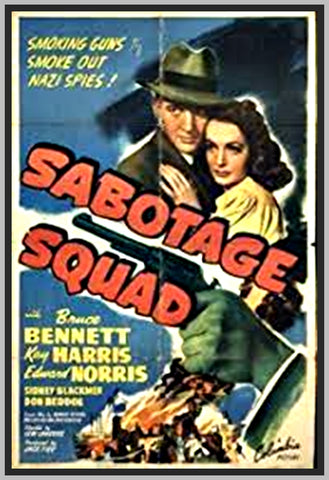 SABOTAGE - 1942 - COLORIZED - BERNARD MILES - RARE DVD