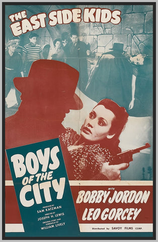 EAST SIDE KIDS - BOYS OF THE CITY - COLORIZED - 1940 - BOBBY JORDAN - RARE DVD