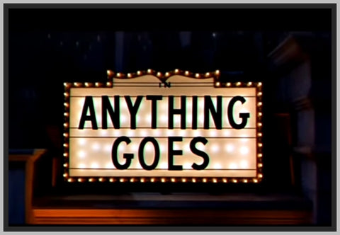 ANYTHING GOES - 1956 - DONALD O'CONNOR - COLORIZED - RARE DVD