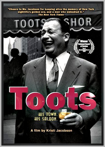 TOOTS - 2006 - TOOTS SHOR - FRANK SINATRTA - JACKIE GLEASON - WALTER CRONKITE - RARE DVD