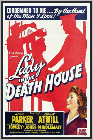 LADY IN THE DEATH HOUSE - 1944 - COLORIZED - JEAN PARKER - RARE DVD