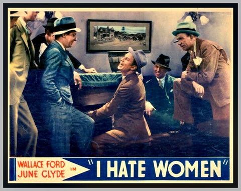 I HATE WOMEN - 1934 - WALLACE FORD - RARE DVD