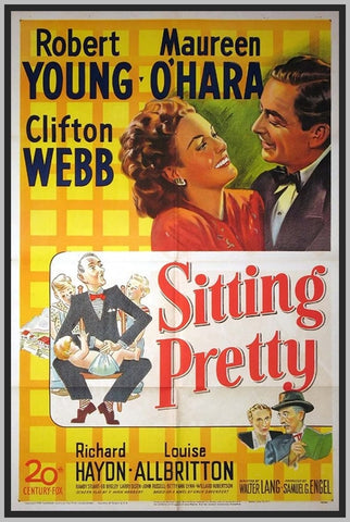 SITTING PRETTY - COLORIZED - 1948 - ROBERT YOUNG - RARE DVD