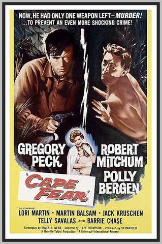 CAPE FEAR - COLOTIZED - 1962 - GREGORY PECK - RARE DVD