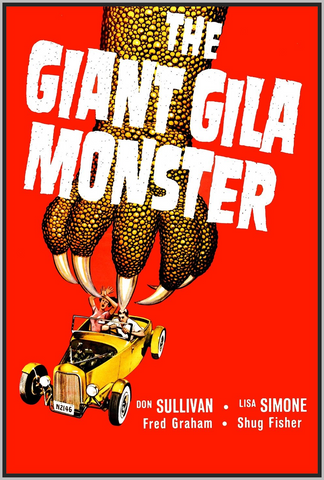 THE GIANT GILA MONSTER - 1959 - COLORIZED - DON SULLIVAN - RARE DVD