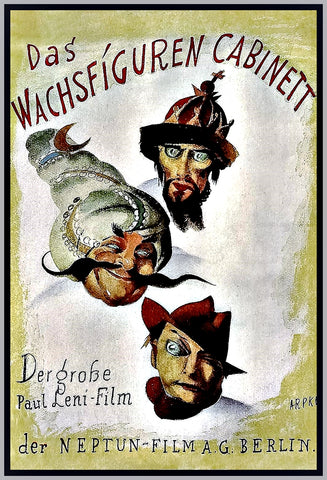 WAXWORKS- 1924 - SILENT - WERNER KRAUSS - RARE DVD