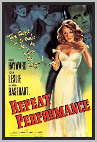 REPEAT PERFORMANCE - COLORIZED - 1947 - JOAN LESLIE - RARE DVD