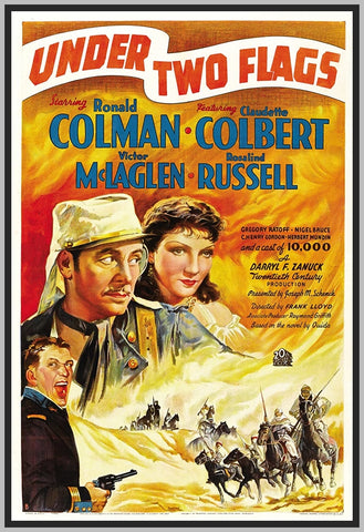 UNDER TWO FLAGS - COLORIZED - 1936 - RONALD COLMAN - RARE DVD