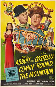 COMIN' ROUND THE MOUNTAIN - ABBOTT AND COSTELLO - COLORIZED