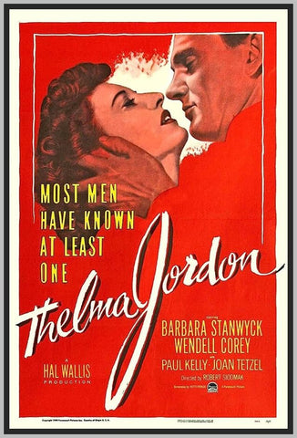 THE FILE ON THELMA JORDON - 1949 - COLORIZED- PAUL KELLY - RARE DVD