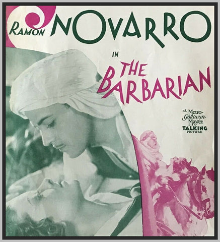 THE BARBARIAN - 1933 - COLORIZED - RAMON NOVARRO - RARE DVD