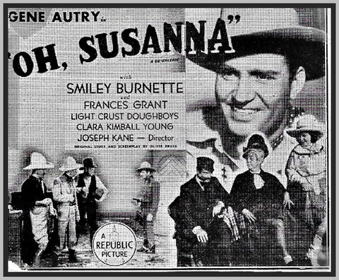 OH SUSANNA - 1936 - GENE AUTRY - RARE MOVIE