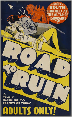 THE ROAD TO RUIN - 1934 - HELEN FOSTER - RARE DVD