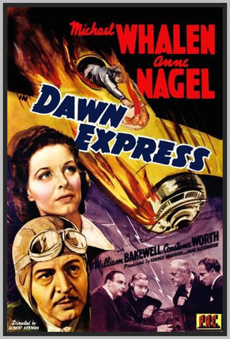 THE DAWN EXPRESS - COLORIZED - 1942 - MICHAEL WHALEN - RARE DVD