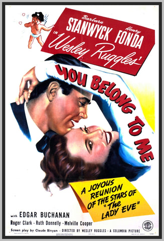 YOU BELONG TO ME - COLORIZED - 1941 - HENRY FONDA - RARE DVD