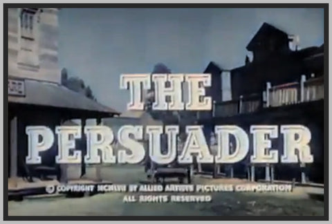 THE PERSUADER - 1957 - JAMES CRAIG - COLORIZED - RARE DVD