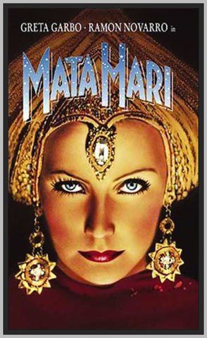 MATA HARI - 1932 - COLORIZED - GRETA GARBO - RARE DVD