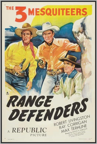 RANGE DEFENDERS - 1937 - ROBERT LIVINGSTON - RARE DVD