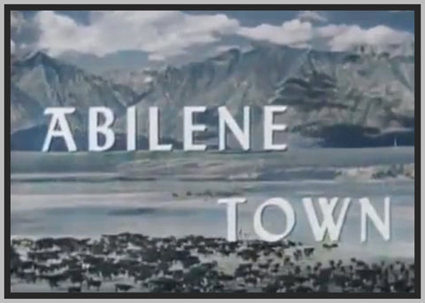 ABILENE TOWN - 1946 - RANDOLPH SCOTT - COLORIZED - RARE DVD