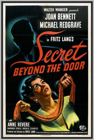 SECRET BEYOND THE DOOR - COLORIZED - 1947 - JOAN BENNETT - RARE DVD