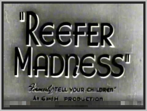 REEFER MADNESS - 1936 - KENNETH CRAIG - RARE DVD