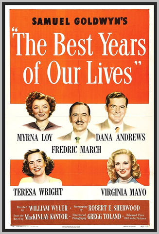 THE BEST YEARS OF OUR LIVES - COLORIZED - 1946 - MYRNA LOY