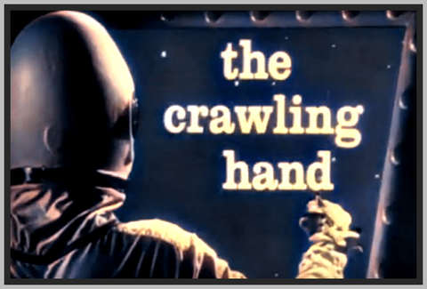 THE CRAWLING HAND - 1963 - COLORIZED - PETER BRECK - RARE DVD