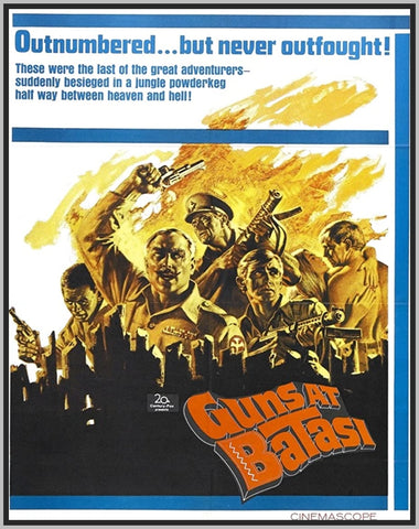 GUNS AT BATASI - COLORIZED - 1964 - FLORA ROBSON - RARE DVD