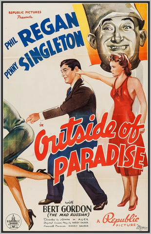 OUTSIDE OF PARADISE - 1938 - PHIL REGAN - RARE DVD