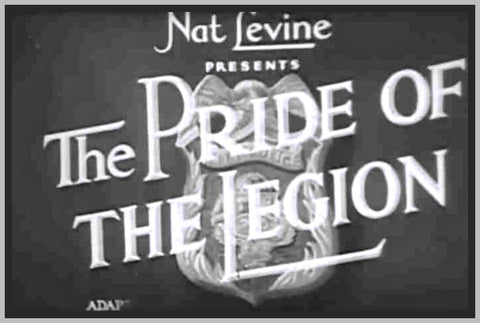 PRIDE OF THE LEGION - 1932 - VICTOR JORY - RARE DVD