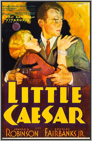 LITTLE CAESAR - 1931 - COLORIZED - DOUGLAS FAIRBANKS JR. - RARE DVD