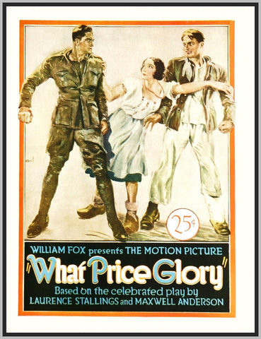 WHAT PRICE GLORY? - 1926 - SILENT - EDMUND LOWE - RARE DVD