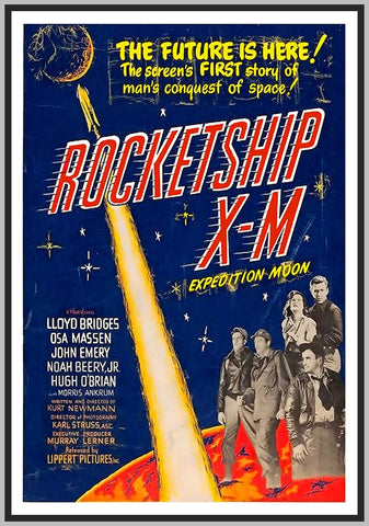 ROCKET SHIP X-M - 1951 - COLORIZED - JOHN EMERY - RARE DVD